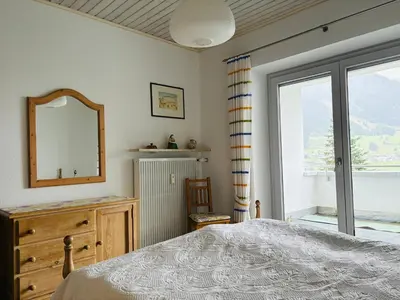 Ein Bett oder Betten in einem Zimmer der Unterkunft Haus Sonnalpin Familie Kissel