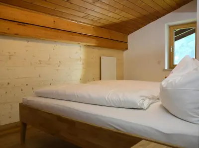 Ein Bett oder Betten in einem Zimmer der Unterkunft Ferienwohnung Ziersch