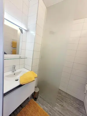 Ein Badezimmer in der Unterkunft Mini Sun