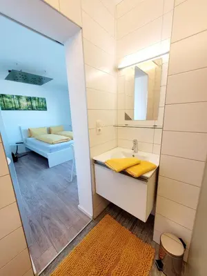 Ein Badezimmer in der Unterkunft Mini Sun