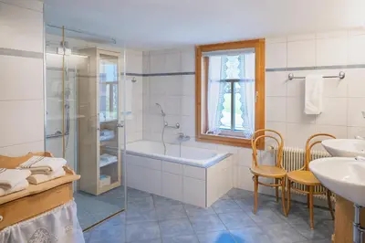 Ein Badezimmer in der Unterkunft Ferienwohnung Ritter