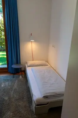 Ein Bett oder Betten in einem Zimmer der Unterkunft Lebensfreude
