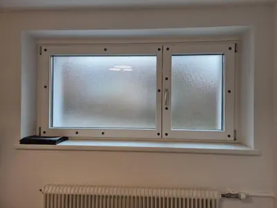 Grundriss der Unterkunft Geräumige Ferienwohnung mit eigenem Garten, Klaus