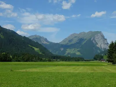 Naturlandschaft in der Nähe des Privatzimmers