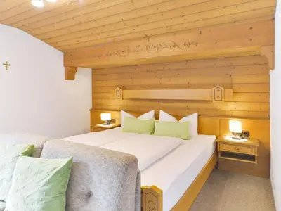 Ein Bett oder Betten in einem Zimmer der Unterkunft Pension Oberhauser