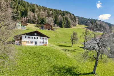 Naturlandschaft in der Nähe des Ferienhauses