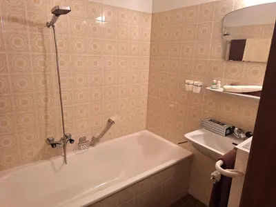Ein Badezimmer in der Unterkunft Ferienwohnung Rüf