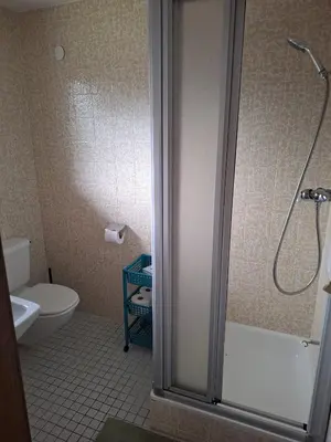 Ein Badezimmer in der Unterkunft Ferienwohnung Rüf