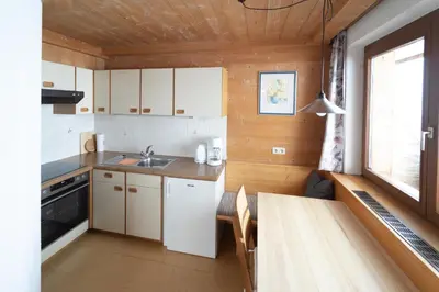 Küche/Küchenzeile in der Unterkunft Ferienwohnung Petra Natter