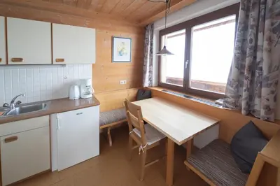Küche/Küchenzeile in der Unterkunft Ferienwohnung Petra Natter