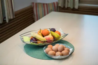 Essen in der Ferienwohnung oder in der Nähe