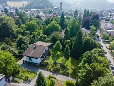 Naturlandschaft in der Nähe der Villa