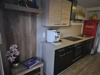Küche/Küchenzeile in der Unterkunft Haus Aigner Appartement