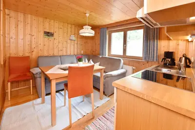 Ein Sitzbereich in der Unterkunft Hof Erath
