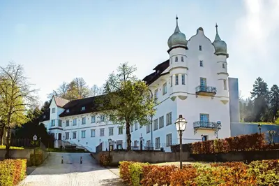 Das Gebäude in dem sich das Hotel befindet