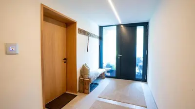 Ein Bett oder Betten in einem Zimmer der Unterkunft Ferienwohnung EMI