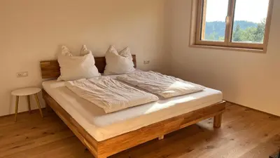 Ein Bett oder Betten in einem Zimmer der Unterkunft Haus Lang