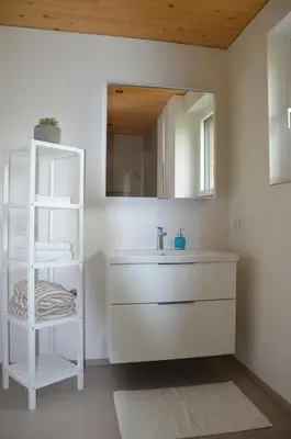 Ein Badezimmer in der Unterkunft Ferienwohnung Huber