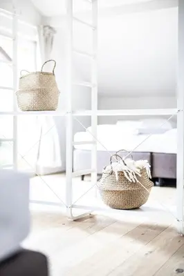 Ein Bett oder Betten in einem Zimmer der Unterkunft Sonnenschein Chalet Egg
