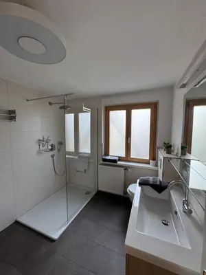 Ein Badezimmer in der Unterkunft Bergblick & Dorfgefühl in Hörbranz