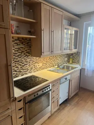 Küche/Küchenzeile in der Unterkunft Seeblick Bodensee 8 Free Parking Free Internet