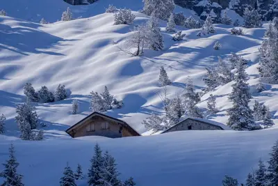 Der Alpenfrieden im Winter