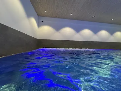 Der Swimmingpool an oder in der Nähe von FeWo 236 Aparthotel Mittelberg