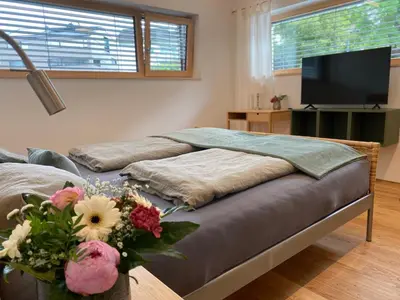 TV/Unterhaltungsangebot in der Unterkunft Neueröffnung! Gästezimmer im Herzen von Lauterach