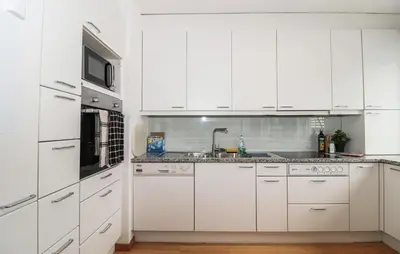 Küche/Küchenzeile in der Unterkunft Ferienwohnung In Bludenz