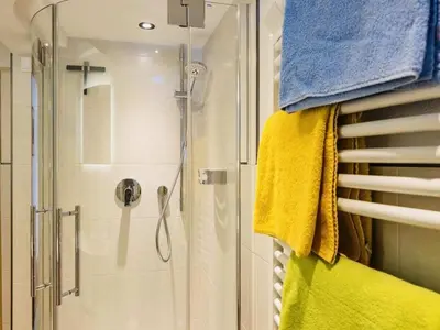 Grundriss der Unterkunft Ferienwohnung mit 2 Schlafzimmer