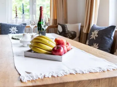 Essen in der Ferienwohnung oder in der Nähe