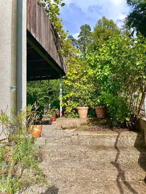Ein Garten an der Unterkunft MySuite