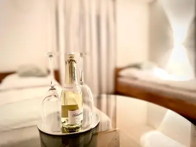 Ein Bett oder Betten in einem Zimmer der Unterkunft MySuite