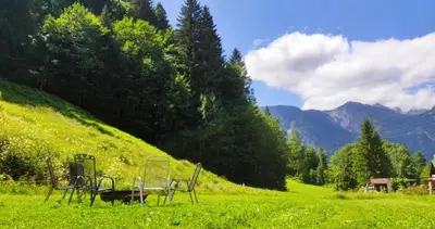 Naturlandschaft in der Nähe des Ferienhauses