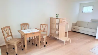 Ein Sitzbereich in der Unterkunft Auszeit mit Weitblick! Ankommen & Loslassen