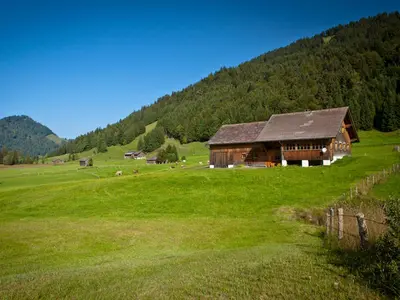 Naturlandschaft in der Nähe des Ferienhauses