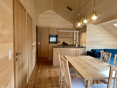 Küche/Küchenzeile in der Unterkunft Apartment ue433