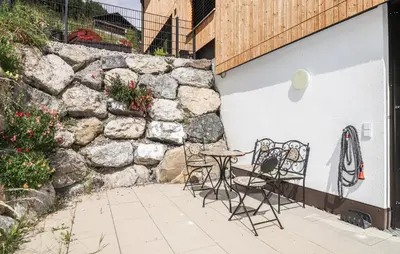 Grundriss der Unterkunft Ferienwohnung Mit Terrasse