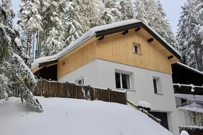 Ferienhaus Waldklause im Winter
