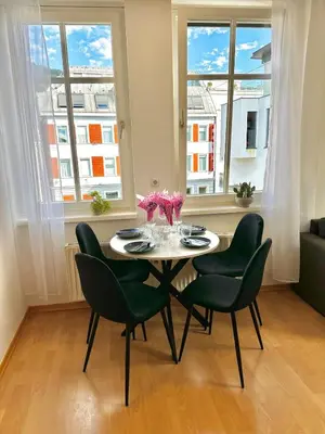 Grundriss der Unterkunft Ferienwohnung nur 1 min vom See
