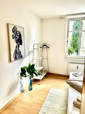 Grundriss der Unterkunft Ferienwohnung nur 1 min vom See