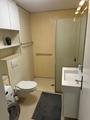Ein Badezimmer in der Unterkunft Schöne Wohnung in Top Lage