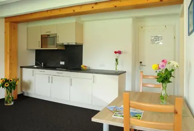 Küche/Küchenzeile in der Unterkunft Haus Gaues