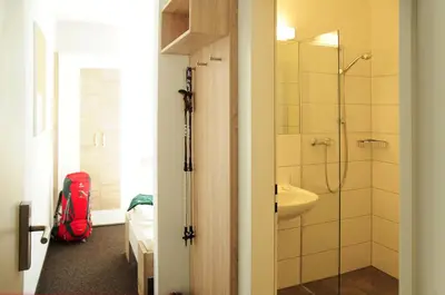 Ein Badezimmer in der Unterkunft Haus Gaues