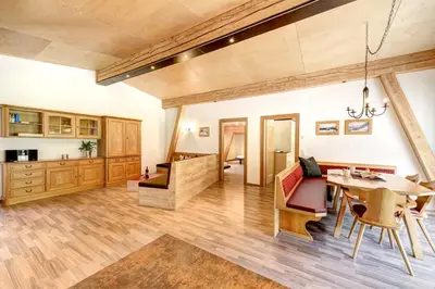 Küche/Küchenzeile in der Unterkunft Bocks Apartments 61