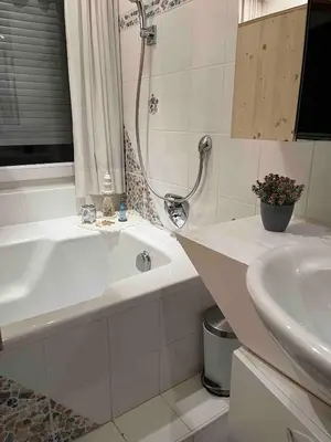 Ein Badezimmer in der Unterkunft Kraftquelle Widum Sulzberg