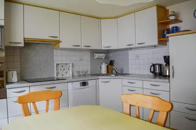 Küche/Küchenzeile in der Unterkunft Villa Mondschein