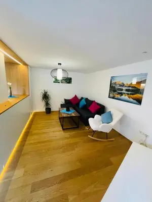 Ein Bett oder Betten in einem Zimmer der Unterkunft WS Ferienwohnung 1