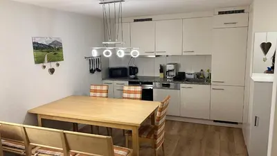 Küche/Küchenzeile in der Unterkunft Mellau Appartments Top 221