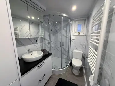 Ein Badezimmer in der Unterkunft TRB - Tiny Rooms Bodensee 1